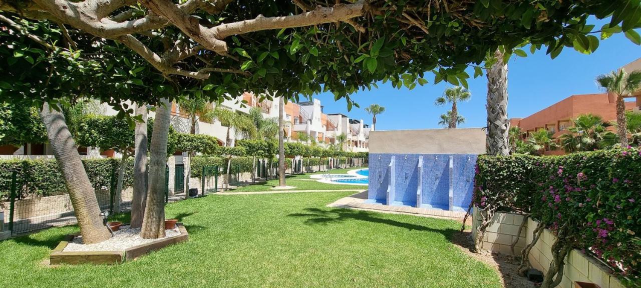 Homes Of Spain, Apartamentos Paraiso Vera Playa, Ed Nuku Hiva, Bajo W Con Jardin Y Piscina Privada A Pie De Playa, Wifi Playas de Vera Luaran gambar