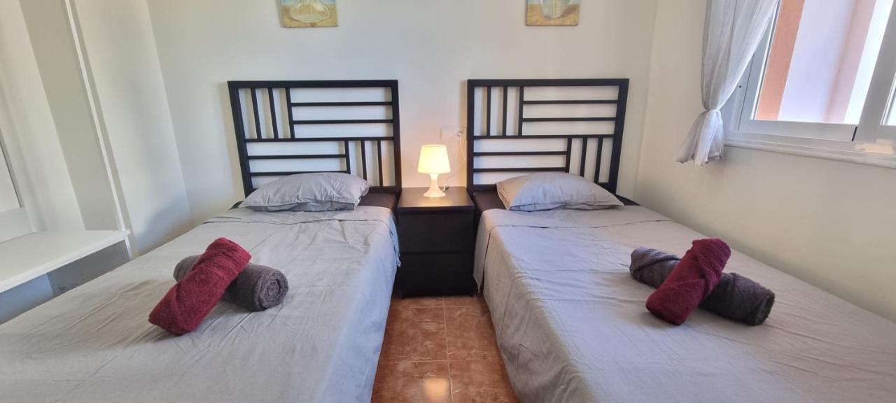 Homes Of Spain, Apartamentos Paraiso Vera Playa, Ed Nuku Hiva, Bajo W Con Jardin Y Piscina Privada A Pie De Playa, Wifi Playas de Vera Luaran gambar
